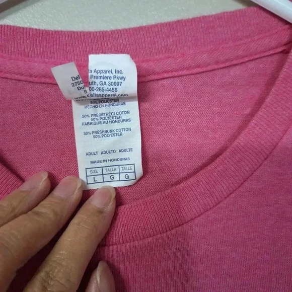 Taylor Swift The Eras Tour Womens Pink Graphic T-Shirt Delta Weight Pro Large - Picture 15 of 15